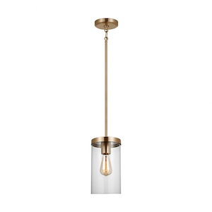 Zire-1 Light Pendant In Modern Style-10.88 Inch Tall and 6 Inch Wide - 1286593