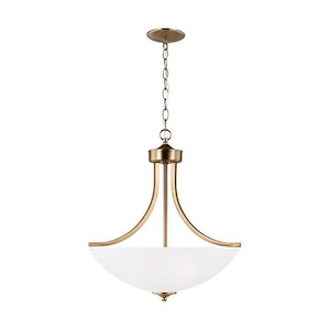 Sea Gull Lighting-Geary-27W 3 LED Pendant In Transitional Style-20.63 Inch Tall and 18.63 Inch Wide - 1159092