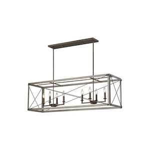 Thornwood-Eight Light Island Pendant-13.75 Inch wide by 14.5 Inch high - 1286365