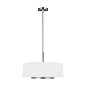 Sea Gull Lighting-Nance-3 Light Pendant in Transitional Style-19.25 Inch wide by 13.5 Inch high - 593765