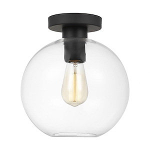 Sea Gull Lighting-Orley-1 Light Semi-Flush Mount In Transitional Style-12.13 Inch Tall and 10 Inch Wide - 1160650