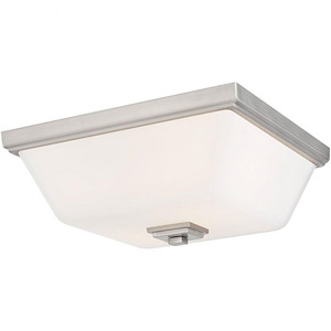 Sea Gull Lighting-Ellis Harper-2 Light Flush Mount in Transitional Style-13 Inch wide by 5.38 Inch high - 1081792