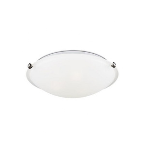 Sea Gull Lighting-Nash-2 Light Flush Mount in Transitional Style-16.25 Inch wide by 4 Inch high - 595175