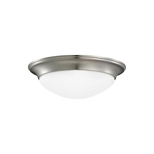 Sea Gull Lighting-Nash-3 Light Flush Mount in Contemporary Style-16.75 Inch wide by 5.5 Inch high - 599759
