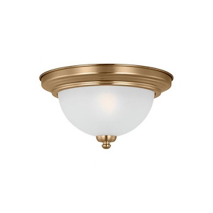 Sea Gull Lighting-Geary-9W 1 LED Flush Mount In Transitional Style-5.5 Inch Tall and 10.5 Inch Wide - 1154739