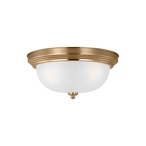 Sea Gull Lighting-Geary-27W 3 LED Flush Mount In Transitional Style-6.5 Inch Tall and 14.5 Inch Wide - 1154922