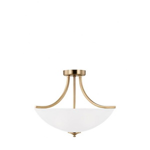Sea Gull Lighting-Geary-3 Light Convertible Semi-Flush Mount In Transitional Style-16.38 Inch Tall and 18.63 Inch Wide - 1160263