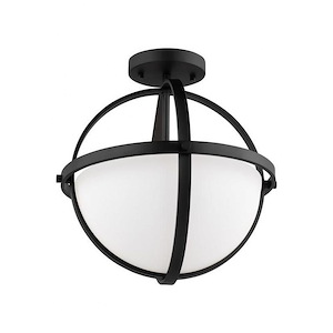 Sea Gull Lighting-Alturas-2 Light Convertible Semi-Flush Mount In Contemporary Style-16.38 Inch Tall and 14 Inch Wide - 1156199