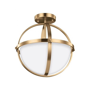 Sea Gull Lighting-Alturas 2-Light Convertible Pendant in Contemporary Style-14 Inch wide by 16.38 Inch high - 597186