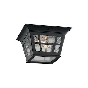 Sea Gull Lighting-Herrington-Two Light Flush Mount in Transitional Style-10.75 Inch wide by 6.5 Inch high - 595617