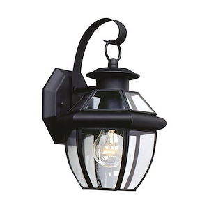 Sea Gull Lighting-One Light Outdoor Wall Fixture in Traditional Style-7 Inch wide by 12 Inch high - 596367