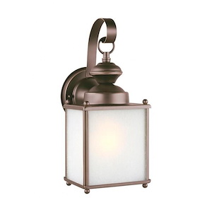 Sea Gull Lighting-Jamestowne-100W One Light Outdoor Wall Lantern in Transitional Style-5.25 Inch wide by 12.5 Inch high - 690944