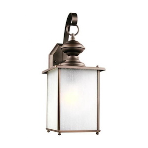 Sea Gull Lighting-Jamestowne-100W One Light Outdoor Wall Lantern in Transitional Style-7 Inch wide by 17 Inch high - 690942