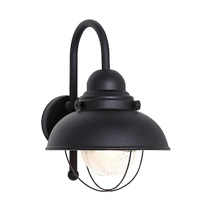 Sea Gull Lighting-One Light Outdoor Wall Fixture 02 in Transitional Style-11.25 Inch wide by 15.75 Inch high - 598448