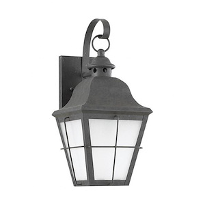 Sea Gull Lighting-Chatham-100W One Light Outdoor Wall Lantern in Traditional Style-6.75 Inch wide by 14.5 Inch high - 599202