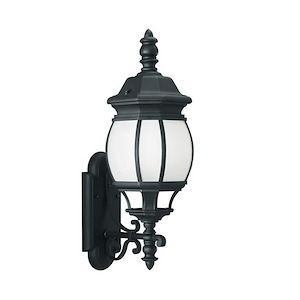 Sea Gull Lighting-Wynfield-100W One Light Outdoor Wall Lantern in Traditional Style-7.75 Inch wide by 23.5 Inch high - 598260