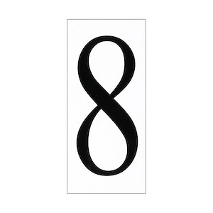Sea Gull Lighting-Address Light Number Tile in Traditional Style-2.25 Inch wide by 5 Inch high - 594269