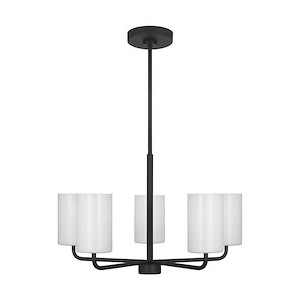 Rhett - 5 Light Medium Chandelier In Modern Style-14.13 Inches Tall and 24 Inches Wide - 1326971