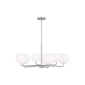Rory - 6 Light Large Chandelier In Modern Style-14.13 Inches Tall and 35 Inches Wide - 1326747