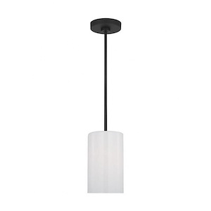 Rhett - 1 Light Mini Pendant In Modern Style-10 Inches Tall and 6 Inches Wide - 1326930