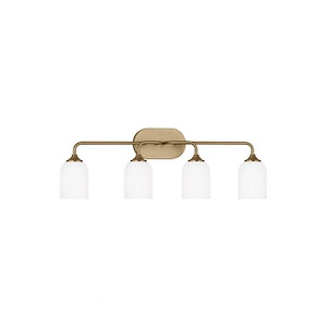 Emile - 4 Light Extra Large Bath Vanity In Traditional Style-9.5 Inches Tall and 31 Inches Wide - 1326977
