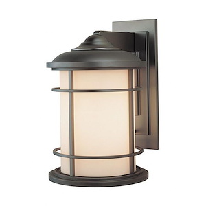 Feiss Lighting-Lighthouse-Wall Mount Lantern in Transitional Style-9 Inch Wide by 14.38 Inch High - 1276664