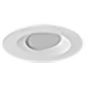 Verse - 3 Inch 3000K LED Round Wall Wash Trim-1 Inch Tall and 4.8 Inch Wide - 1364733