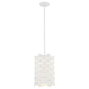 Coastal Current - 14 Inch 16W 1 LED Mini Pendant - 656028