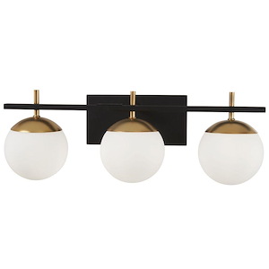 Alluria-Three Light Bath Vanity-24 Inches Wide by 8.5 Inches Tall - 704729