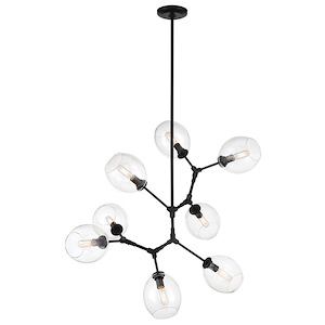 Nexpo - 8 Light Chandelier-33.75 Inches Tall and 24.63 Inches Wide - 1294656