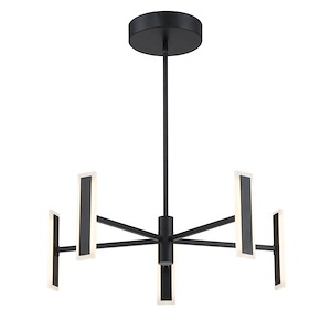 Edge - 150W 5 LED Chandelier-15 Inches Tall and 29.25 Inches Wide - 1335866