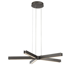 Structure - 50W 1 LED Chandelier-1.75 Inches Tall and 32 Inches Wide - 1294757