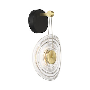 Topknot - 5W 1 LED Wall Sconce-17 Inches Tall and 11 Inches Wide - 1335953