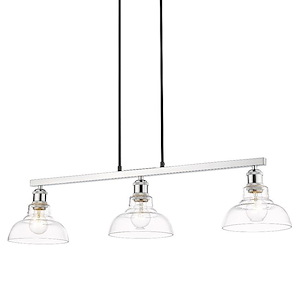 Carver - Linear Pendant in Sturdy style - 8.25 Inches high by 35.5 Inches wide - 1033151