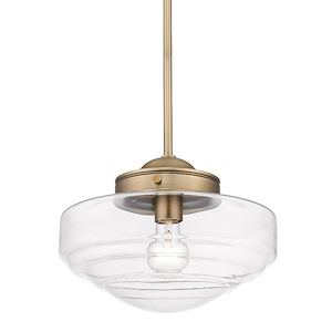 Ingalls - 1 Light Medium Pendant-8.5 Inches Tall and 12 Inches Wide - 1066770