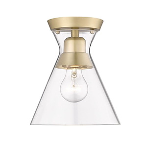 Malta - 1 Light Flush Mount-8.5 Inches Tall and 7.13 Inches Wide - 1316932