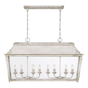 Abingdon - 8 Light Island-24.13 Inch Tall and 42 Inch Wide - 1405624