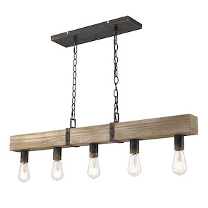 Garrett Five Light Linear Pendant - 1217815