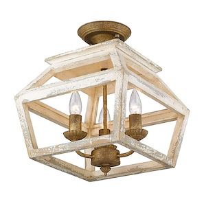 Haiden - 3 Light Semi-Flush Mount - 1217654