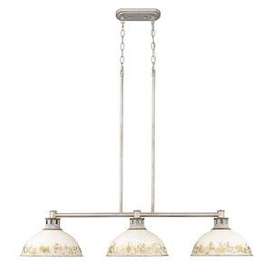 Kinsley - 3 Light Island-7.88 Inch Tall and 38.88 Inch Wide - 1405640