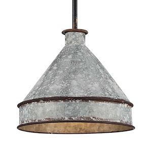 Jasper - 1 Light Pendant-53.13 Inch Tall and 9.88 Inch Wide - 1405649