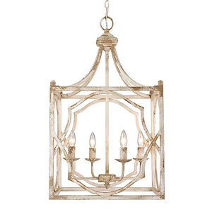 Laurent - 4 Light Pendant in Transitional style - 31 Inches high by 18 Inches wide - 1217855