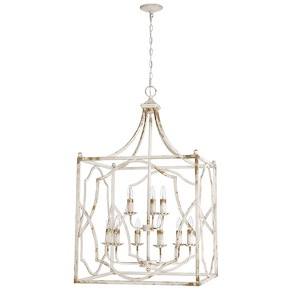 Laurent - 9 Light Pendant-40.5 Inch Tall and 24 Inch Wide - 1405659