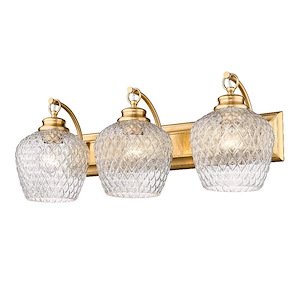 Adeline - 3 Light Bath Vanity-10 Inches Tall and 26.25 Inches Wide - 1285859