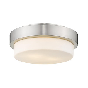 Multi-family - 2 Light Medium Flush Mount in Variety of style - 3.75 Inches high by 10.5 Inches wide - 410869