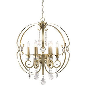 Ella - 6 Light Chandelier in Sturdy style - 31.38 Inches high by 26 Inches wide - 721713