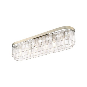 Ciara - 6 Light Flush Mount-10.88 Inch Tall and 42 Inch Wide - 1405719