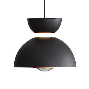 Vintra - 7W 1 LED Pendant-6 Inch Tall and 7.13 Inch Wide - 1405722