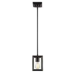 Smyth - 1 Light Mini Pendant in Contemporary style - 10.25 Inches high by 5 Inches wide - 721709