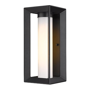 Smyth - 1 Light Outdoor Wall Mount in Traditional style - 14 Inches high by 6 Inches wide - 1037299
